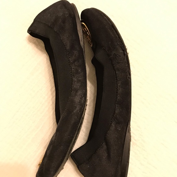 Tory Burch Caroline Ballet Flat - Black Leopard - Picture 4 of 5